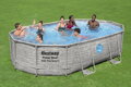 Bazén Power Steel Stacked Stone Swim Vista 488 x 305 x 107 cm s příslušenstvím