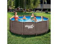 Bazén Planet Pool FRAME ratan - 366 x 99 cm