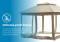 Zahradní altán Marimex Vista 3x3 m - béžový