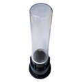 Pouzdro z křemenného skla pro UV lampu do víka