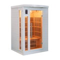 FRANCE SAUNA Soleil Blanc 2 infrasauna pro dvě osoby 