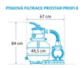 Nádoba k filtraci ProStar Profi 8   (10604223 )