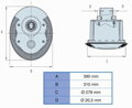 Protiproud A-JET NEW 65m3/h, 2,5 kW 230V