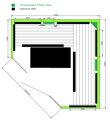Infrasauna Vista 3/4 Exclusive
