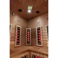 Infrasauna Cedr Superior 3/4 RegenaRay
