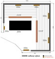 Infrasauna Belatrix Braga 3/4 Lux