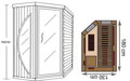 Infrasauna Belatrix Hadir 1L II. klasik