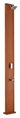 Solární sprcha GRE Square Wood 32l