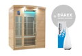 FRANCE SAUNA Apollon 3 infrasauna pro tři osoby 