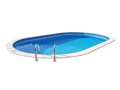 Bazén CF Exklusiv WHITE/Blue - samotný bazén 600 x 320 x 150 cm 