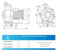 Čerpadlo protiproudu NEW CONTRA 4T, 78m 3/h 3,0 kW 400V