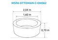Vířivý bazén MSPA Ottoman C-OM062 