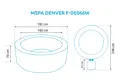 Vířivý bazén MSPA Denver F-DE066W