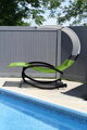 Zahradní houpací postel Vivere Double Chaise Rocker, zelená - DOPRAVA ZDARMA