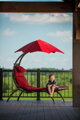 Zahradní pohovka Vivere Original Dream Lounger, červená