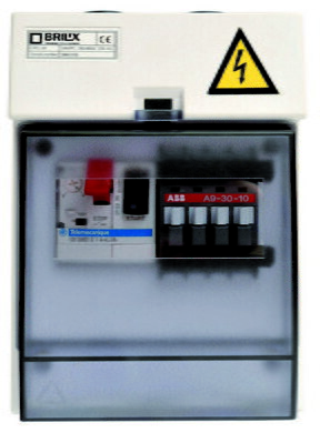 BRILIX Elektropneumatické spínání - skříň protiproudu 3.fáz.