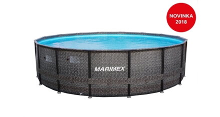 Bazén Florida Premium 4,88x1,22 m Ratan bez příslušenství