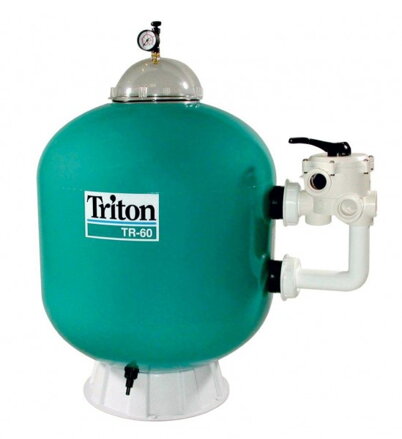 FILTRAČNÍ NÁDOBA TRITON - TR 140,914 MM,32 M3/H,6-TI CEST. BOČ. VENTIL