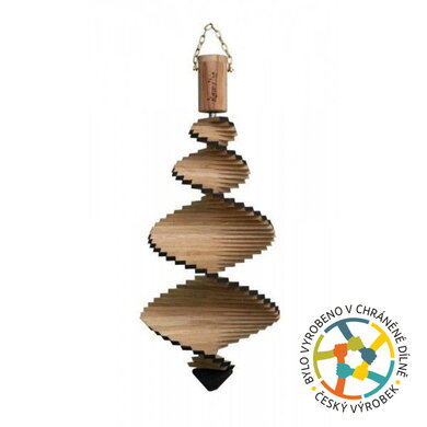 Spirála větrná - 40cm - T-Wood   (11640200 ) 