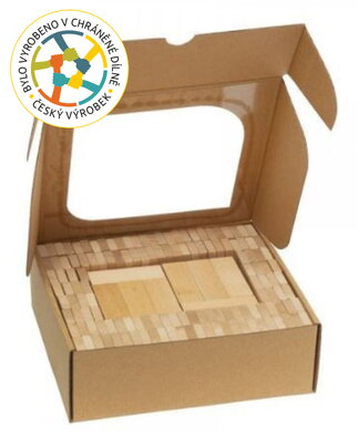 Stavebnice dominová - 200ks - T-Wood   (11640249 )