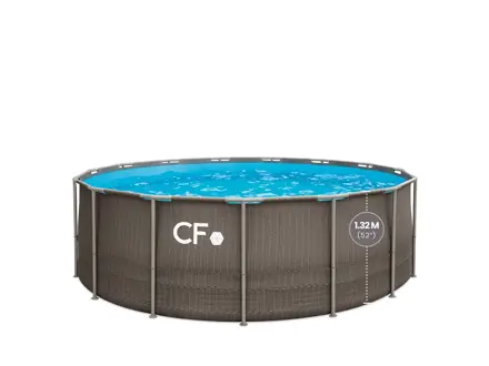 Bazén CF FRAME ratan - 457 x 132 cm 