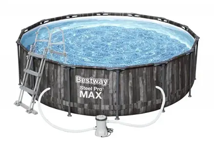 Bazén Steel Pro Max Wood 4,27 x 1,07 m - 5614Z