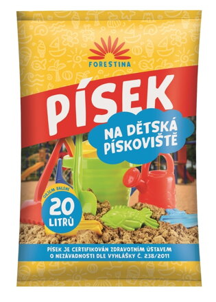 Písek pro dětská pískoviště - 20 litrů   (11640114)