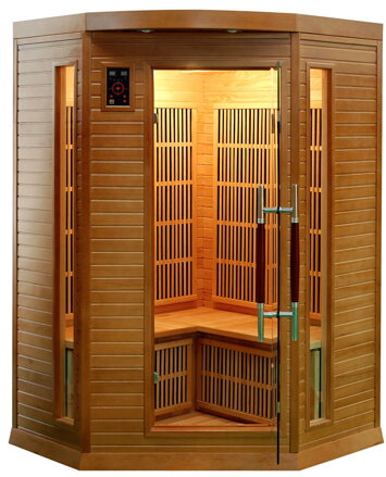 Infrasauna FRANCE SAUNA La Provance 2/3 (quartz magnesium heater)