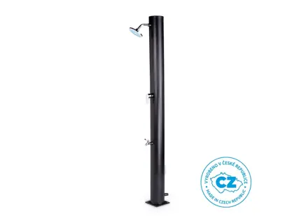 Solární sprcha UNO 35 l, černá