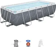 Bazén Steel Pro Max Marble 404 x 201 x 100 cm s příslušenstvím