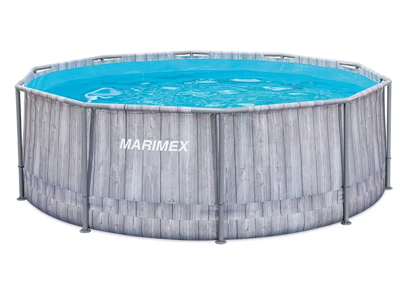 Bazén Florida 3,05x0,91 m se skimmerem - motiv ŠEDÉ DŘEVO 