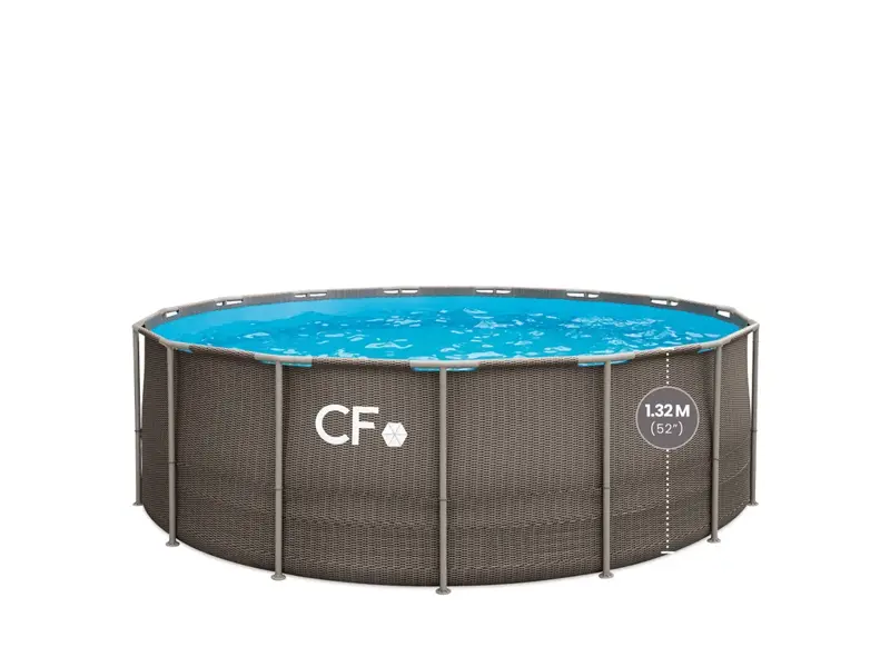 Bazén CF FRAME ratan - 457 x 132 cm 