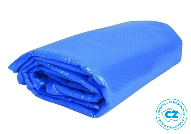 Solární plachta modrá pro bazény s Ø hladiny 3,6 m