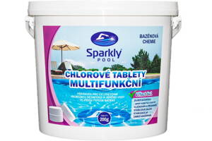 Chlorové tablety do bazénu 5v1 multifunkční 200g - 5 kg