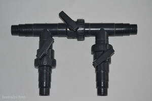 Tříventilový obtok - Obtokový ventil k tepelnému čerpadlu 32 a 38 mm