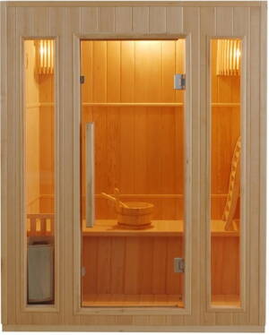 FRANCE SAUNA Zen 3 finská sauna pro tři osoby 