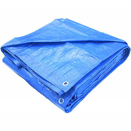 Krycí plachta pro ovál 3,7 x 5,5 m - fólie 7,01 x 4,57 m-200g-m2 - zazimovací
