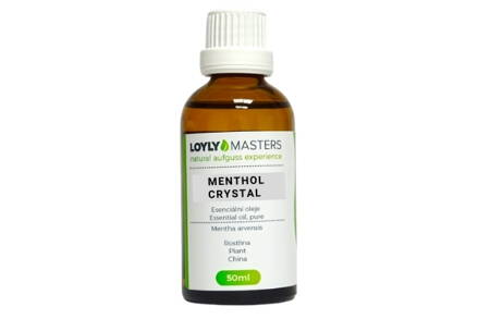 Olej aroma 100% EO LOYLY MASTERS Menthol crystal (400gr)